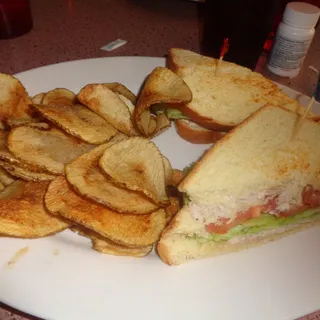 Tuna Fish Sandwich Lunch