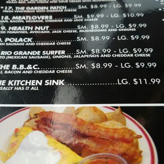 The BB&C Omelet