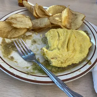 Chile Verde Omelet
