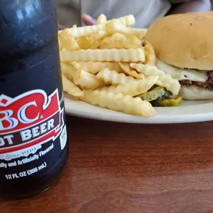 Swiss Mushroom Burger