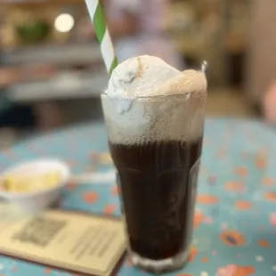 Root Beer or Coke Float