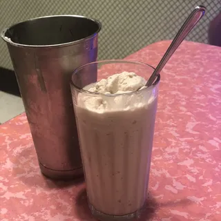 Peanut Butter & Jelly Milk Shake