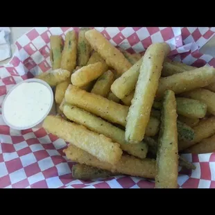Popeyes Fried Zucchini