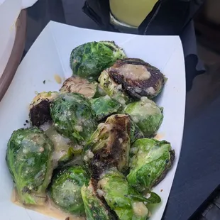 Brussel Sprouts from the back!