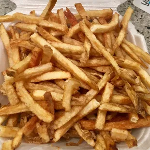 Fresh cut fries