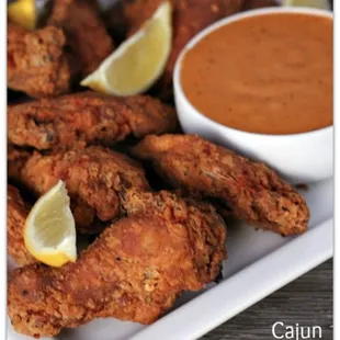 Cajun lemon pepper wings