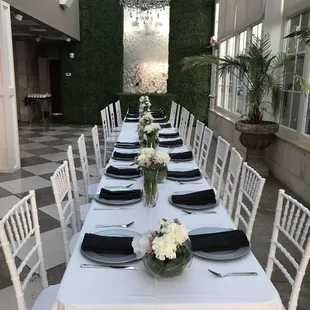 Perfect size for a small wedding!