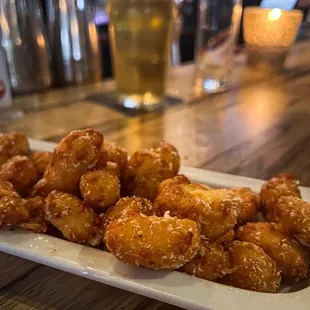 Fried cheese curds