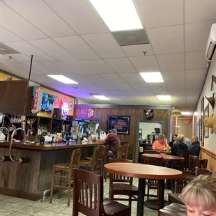 the interior of a restaurant