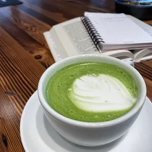 Hot Matcha Latte