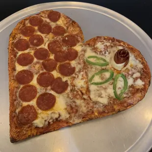 pizza, food