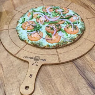 Cauliflower crust, now available at 525 Pizza