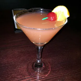 Fruit-tini...was ok. Not as strong as I'd like.