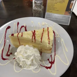 Lemonchello raspberry cheesecake