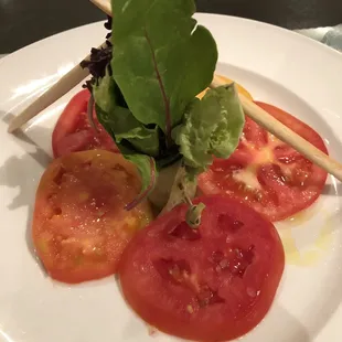 Heirloom Tomato Carpaccio