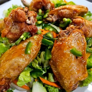Fish sauce chicken wings