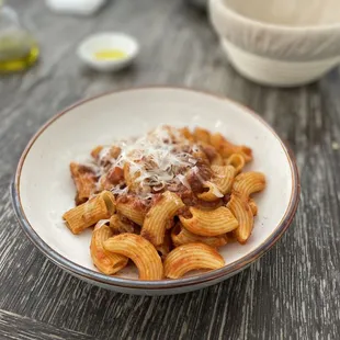 rigatoni al ragu di manzo