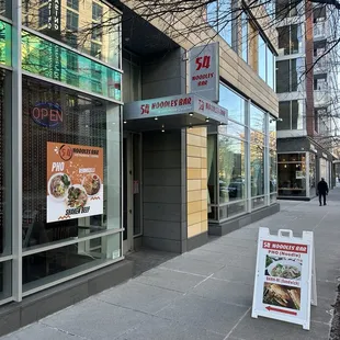 Front of the restaurant