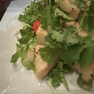 Salt &amp; Pepper Tofu (dau hu rang muoi)