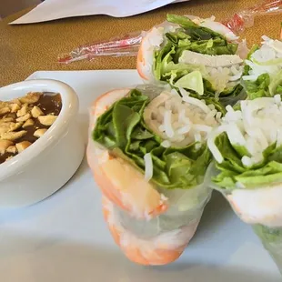 Shrimp/Pork Summer Rolls