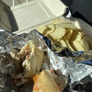 Bacon chicken ranch sandwich