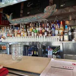 Full bar with a decent of whatever you like