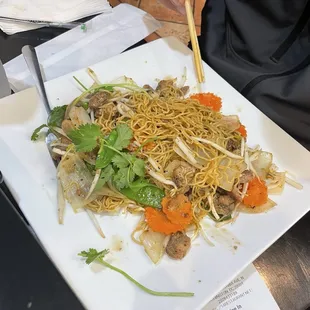 Stir Fry Egg Noodles