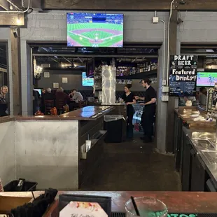 Bar area