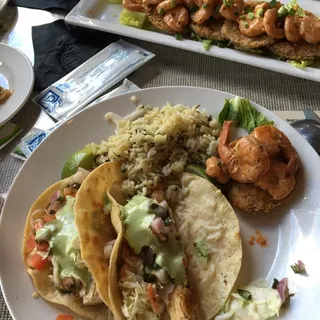 Fried Green Tomatoes & Shrimp Remoulade