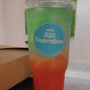 watermelon jolly rancher energy refresher!