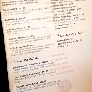 Menu..