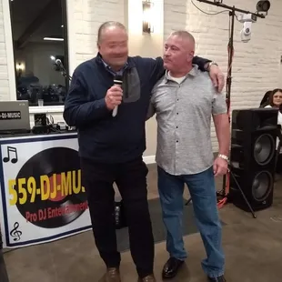 Javier G. Retirement Party, w guest speaker.