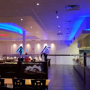 Buffet area