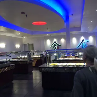 Buffet area