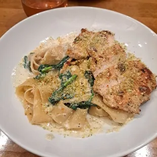 Broccoli Alfredo +  Grilled chicken