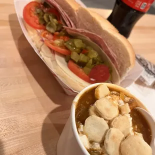 The Italian Sandwich Lentil Soup