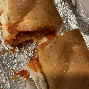 Chicken parm sub