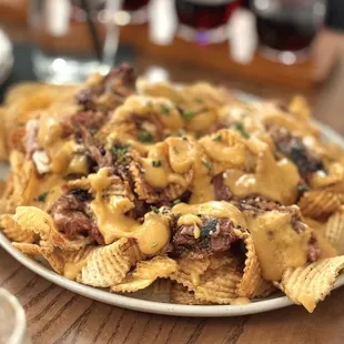 Hot Honey BBQ prok chips