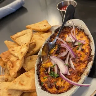 Pimento and pulled pork dip