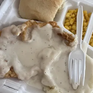 Chicken Fried Chicken dinner was delicious!  Won&apos;t order from anywhere else!