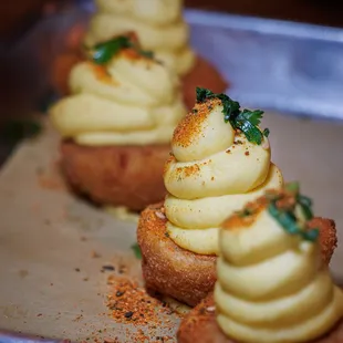 Deep Fried Deviled Eggs