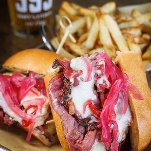 Hot Pastrami Sandwich