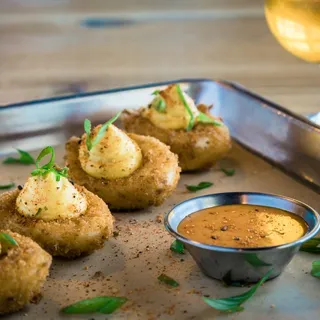 Deep Fried Deviled Eggs