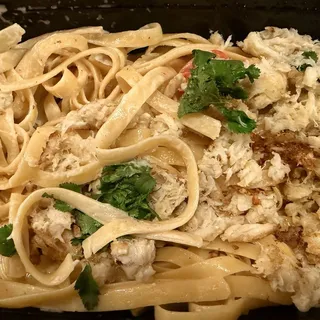 Tom Kha Pasta w/ Sauteed Lemongrass Blue Crab
