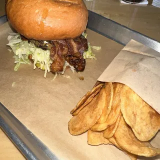 Mini Burger & Chips