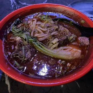 Short Rib Beef Noodle Soup