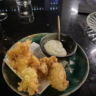 Lobster tempura - whole lobster tail