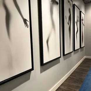 Hallway artwork