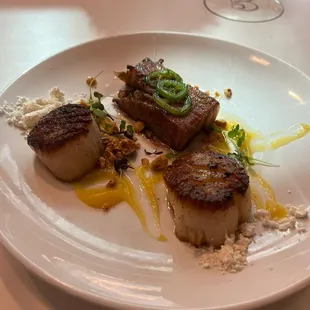 Land and Sea " Scallops