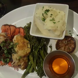 Crab Stuffed Lobster Tails